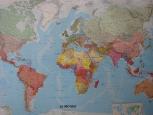 Mapa Świata - Gdzie są Małe Siostry Jezusa